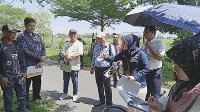 Pengadilan Negeri Sei Rampah Gelar Sidang Lapangan Sengketa Tanah di Desa Pematang Kuala