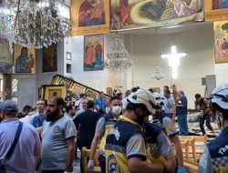 Minggu Berdarah di Gereja Mar Elia Damaskus, Puluhan Tewas Akibat Bom Bunuh Diri