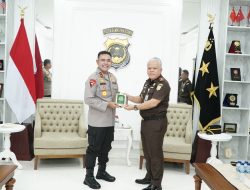 Kajati Sumut yang Baru Jalin Silaturahmi dengan Kapolda, Tegaskan Komitmen Penegakan Hukum
