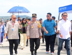 Kapolda Sumut Cek Kesiapan Pengamanan Event Aquabike dan F1H2O di Danau Toba