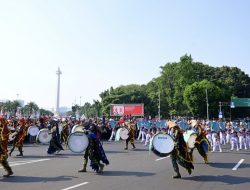 Derap Kuda, Deru Motoris, dan Sakralnya Sang Merah Putih di Istana Merdeka