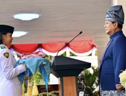 Momentum HUT RI, Presiden Prabowo Pimpin Khidmat Penurunan Sang Saka Merah Putih