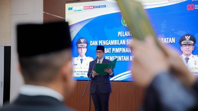 Lantik 9 Pejabat Pimpinan Tinggi Pratama, Rico Waas: Saya Tak Minta Sepeserpun, Layani Masyarakat, Majukan Medan