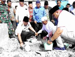 Bupati Batubara Bantu Rp 200 Juta Bangun Masjid Nur Hidayah