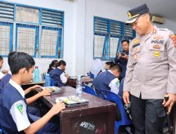 Kapolres Tebing Tinggi Hadiri Launching Program Makan Bergizi Gratis di SMP Negeri 1