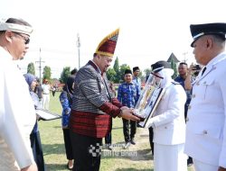 Pemkab Batubara Gelar Upacara Detik-Detik Proklamasi dan Pengibaran Bendera