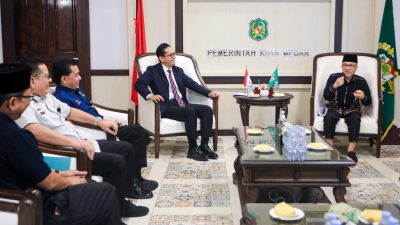 Terima Audiensi Baznas Kota Medan, Rico Waas Berharap Penyaluran Zakat Dapat Diketahui Baik Penerima Maupun Pemberi