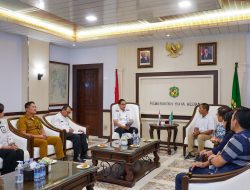 Keuskupan Agung Medan Audiensi dengan Rico Waas Bahas Daya Tampung Gereja Katedral