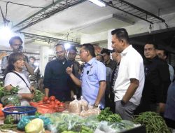 Cek Harga Kebutuhan Pokok, Zakiyuddin Turun ke Pasar Petisah dan Pusat Pasar