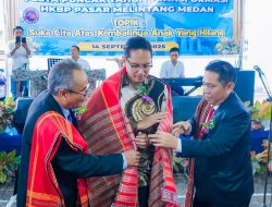 Hadiri Pesta Transformasi HKBP Pasar Melintang, Rico Waas Ingatkan Pentingnya Semangat Perubahan