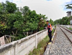 KAI Sumut Buru Pelaku Pelemparan Kereta Api di Asahan