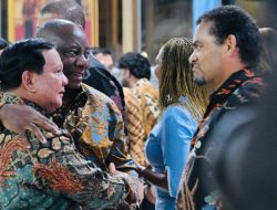 Batik Satukan Persahabatan Dua Bangsa, Prabowo Jamuan Santap Malam untuk Presiden Ramaphosa di Istana Negara