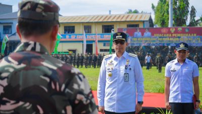 Pimpin Upacara Pembukaan TMMD ke 126, Rico Waas Tekankan Pentingnya Sinergitas Dalam Pembangunan yang Berkelanjutan