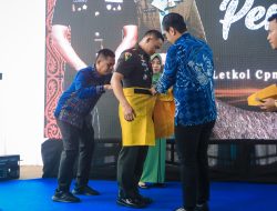 Acara Lepas Sambut Dandenpom I/5 Medan Berlangsung Hangat, Dihadiri Rico Waas