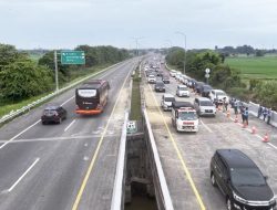 Ruas Tol MKTT Km 41+600 Kembali Beroperasi Normal Dua Arah