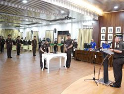Kajati Sumut Lantik Asintel dan Kajari Tebing Tinggi, Tegaskan Komitmen Pemberantasan Korupsi