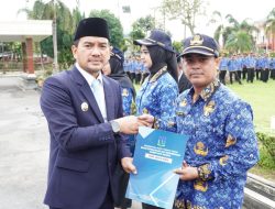 Wali Kota Tebing Tinggi Lantik dan Serahkan SK 1.070 PPPK Paruh Waktu TA 2025