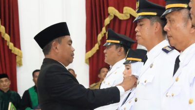 Bupati Darma Wijaya Lantik 137 Pejabat
