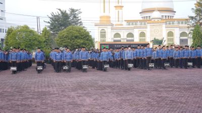 Asisten Pemerintahan dan Kesejahteraan Rakyat Pimpin Apel Perdana Hari Kesadaran Nasional 2026