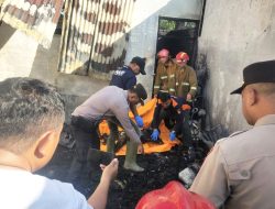 Dua Rumah Terbakar di Tebingtinggi, Lansia Meninggal Dunia