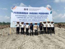 Wabup Apresiasi Lapas Kelas IIA Labuhan Ruku Manfaatkan Lahan Produktif untuk Ketahanan Pangan di Asahan