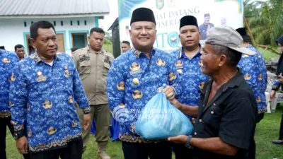 Pemkab Asahan Salurkan 500 Paket Sembako untuk Warga Terdampak Banjir di Sei Dua Hulu