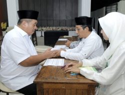 Bupati Asahan Taufik Zainal Abidin Salurkan ZIS melalui Baznas, Capai Rp700 Juta