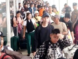 Puncak Mudik, 3.620 Penumpang KMP Kelud Padati Pelabuhan Belawan