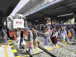 Arus Balik Lebaran, 11.732 Penumpang Tiba di Stasiun Medan