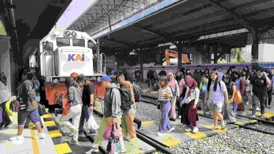 Arus Balik Lebaran, 11.732 Penumpang Tiba di Stasiun Medan