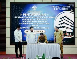 Tekankan Komitmen Transparansi dan Akuntabilitas, Pemkab Sergai Serahkan LKPD 2025 ke BPK Sumut
