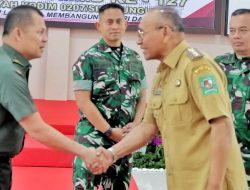 Bupati Simalungun Sambut Kunker Tim Wasev TMMD Ke-127 Tahun 2026