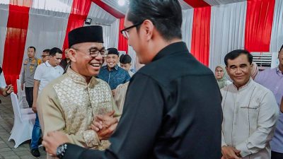 Zakiyuddin Harahap Sambut Hangat Tamu Halalbihalal, Pererat Silaturahmi di Kota Medan