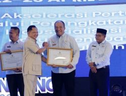Apresiasi Kemanusiaan, Bupati Asahan Raih Penghargaan Mendagri
