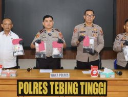 Perang Narkoba, Polres Tebingtinggi Ringkus 87 Tersangka Januari–April 2026