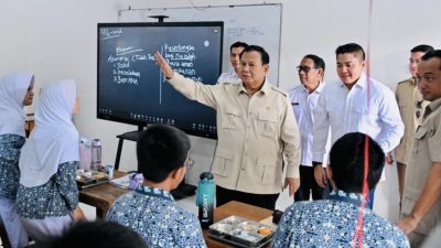 Prabowo Genjot Renovasi Sekolah, Target 100 Ribu Unit pada 2027