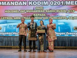 Pisah Sambut Dandim 0201/Medan, Pemko Tegaskan Sinergi TNI-Polri