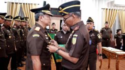 Lantik Pejabat Baru, Kajati Sumut: Jabatan adalah Amanah, Jangan Cederai Rasa Keadilan