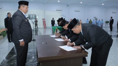 Penyegaran Organisasi, Ini Arahan Bupati Asahan ke Pejabat Baru