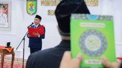 Lantik Pejabat Administrator dan Pengawas, Darma Wijaya: Pejabat Harus Tunjukkan Kinerja Terbaik