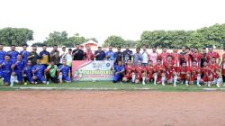 Tim Ramaikan Turnamen Sepak Bola HUT Bhayangkara ke-80 di Asahan