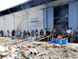 Bea Cukai Teluk Nibung Musnahkan Barang Sitaan Senilai Rp1 Miliar