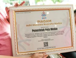 Komitmen Kembangkan Karier ASN, Pemko Medan Sabet Penghargaan Nasional BKN