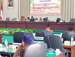 DPRD Simalungun Gelar Paripurna Penyampaian Hasil Pembahasan LKPj Bupati 2025