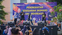 Gelorakan Hidup Sehat, Dispora Medan Gelar Senam PKJR di Taman Gajah Mada