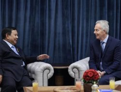 Presiden Prabowo Terima Mantan PM Inggris Tony Blair, Bahas Perkembangan Strategis Global