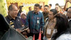 Evita Nursanty Beli Langsung Sepatu Bunut Saat Kunjungi Paviliun Asahan di PRSU 2026