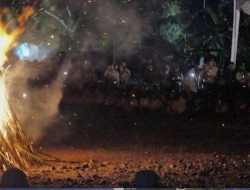 Bupati Asahan Hadiri Api Unggun Jamdasu XI Pramuka Sumut di Sibolangit
