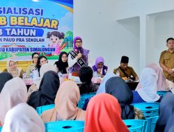 Bunda PAUD Simalungun Sosialisasikan Program Wajib Belajar 13 Tahun