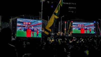 Ribuan Warga Nobar Final Piala Dunia 2026, Rico Waas: Sportivitas dan Kebersamaan Harus Terus Hidup di Medan